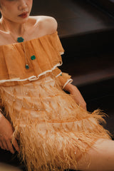 Aurelia Feather Dress