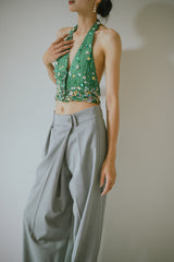 Emerald Embellished Top