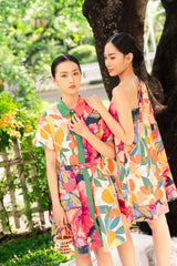 Verde Bloom Shirt Dress