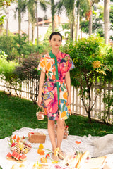 Verde Bloom Shirt Dress