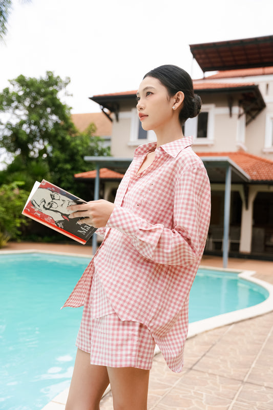 Gingham Cotton Shirt