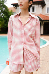 Gingham Cotton Shirt