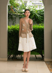 Nude Butterfly Sheer