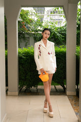 Butterfly Taffeta Vest