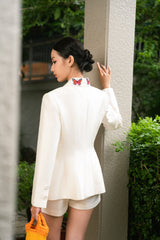 Butterfly Taffeta Vest