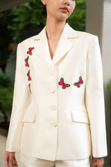 Butterfly Taffeta Vest