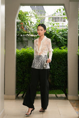 Ivory Butterfly Lace